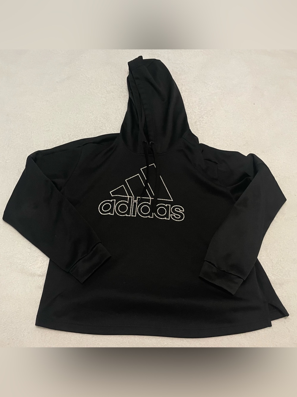 Adidas Crop Logo Sweatshirt